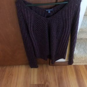 Purple sweater